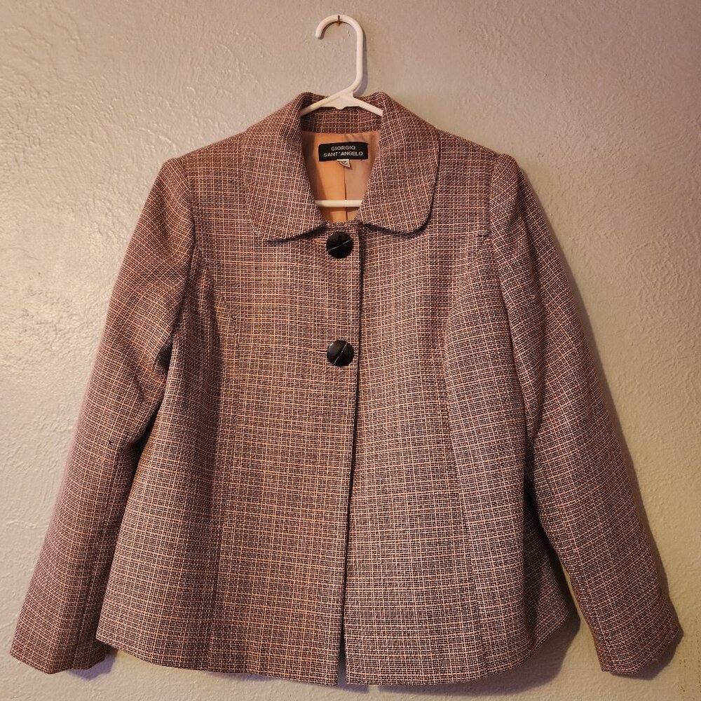 Giorgio Sant'Angelo Women's Size 10P 2 Button Blazer
